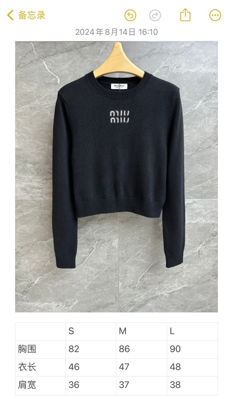 Miu Miu Sweaters